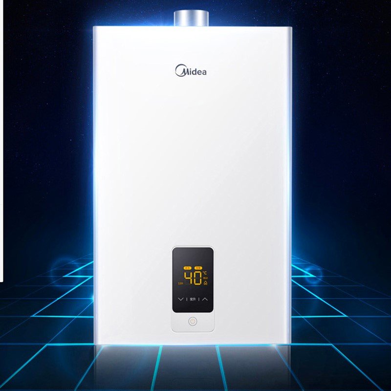 美的(midea)16升大水量燃氣熱水器 智能精準恆溫 三檔變升電輔防凍