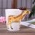 润器 卡通可爱动物陶瓷杯子 个性创意水杯 田园风格儿童奶杯咖啡(卡通杯梅花鹿)