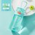 希乐tritan母婴级材质塑料水杯弹盖便携水壶男女学生大容量运动杯(XL-2143巴岛蓝460ml 默认版本)