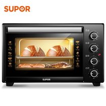 苏泊尔(SUPOR)电烤箱 小型家用烤箱 35L大容量 全自动多功能烘焙蛋糕烤箱 K35FK602(黑色)