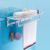 卡贝卫浴五金太空铝毛巾架浴巾架浴室挂件(浴巾架4系60cm)
