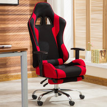 野火 电竞椅电脑椅转椅办公椅家用人体工学椅老板椅可躺170度椅子M16(黑红 铝合金脚)