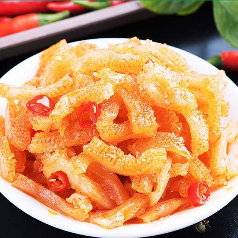 魔芋爽素毛肚零食香辣嗨魔芋毛肚丝素肉辣条麻辣馋魔芋丝食品小吃