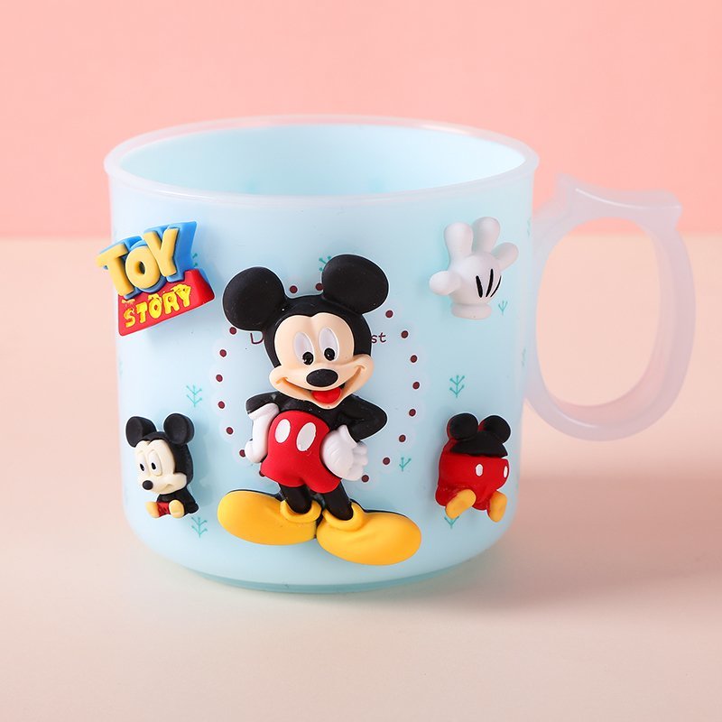 儿童刷牙杯创意卡通可爱宝宝牙缸女孩漱口杯男孩牙刷塑料洗漱杯子叉腰