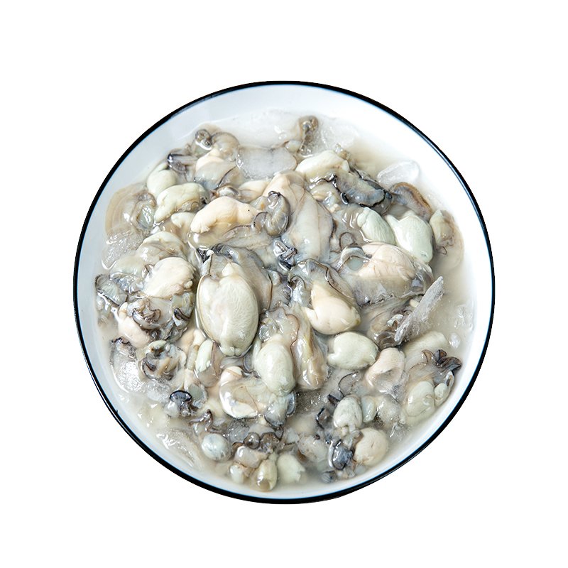 海蛎肉牡蛎肉生蚝肉05kg新鲜不泡水现剥现发重量1000g