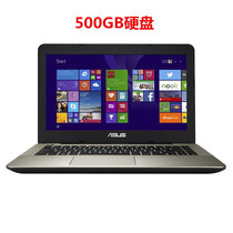 华硕（ASUS）A455LF5200 14.0英寸笔记本电脑 GT930-2G独显 5代i5-5200CPU 彩色(黑色500GB硬盘 官方标配)