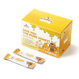 乐小蜜 加拿大原装进口 成熟蜂蜜便携装 礼盒结晶纯蜂蜜 四种口味 10克*30条(苜蓿蜂蜜)