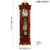 汉时落地钟客厅中式复古实木传统立式钟现代德国机械座钟HG200(椴木德国赫姆勒八音机芯 默认版本)