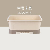 碗柜收纳餐具柜厨房架子置物架碗筷收纳柜碗架放碗收纳盒沥水架(15)