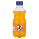 芬达 Fanta 橙味 橙汁 汽水饮料 碳酸饮料300ml*12