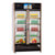 中冷（ZL）多媒体展示柜立式冷藏柜保鲜柜饮料柜啤酒柜厨房冰箱商用海鲜柜冰柜熟食柜  带电视、USB、卫星天线接口广告播放(LC-628A多媒体双移门)