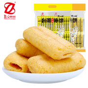 【真心食品 台湾风味米饼350g】蛋黄番茄味粗粮能量棒夹心饼干休闲零食