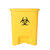 俊采云JCY-E0医用垃圾卫生桶商用有盖垃圾桶废物回收垃圾箱翻盖60L（单位：个）(黄色 JCY-E0)