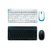 Logitech/罗技 MK240无线键鼠套装 超薄迷你键盘鼠标套件 白色/黑色  全新盒装行货(黑色)
