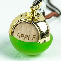 石家垫 汽车香水 挂式香水 车内饰挂件 用品 苹果(绿色-苹果味)
