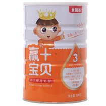 贝因美赢+宝贝3段900g/克幼儿配方奶粉12-36个月(2罐)