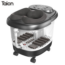 泰昌（Taicn）脚动滚轮按摩洗脚盆气波按摩足浴盆加热恒温泡脚盆泡脚桶 TC-08AJ8H(熏蒸款)