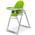 POUCH儿童餐椅多功能便携可折叠婴儿餐椅宝宝餐椅儿童吃饭餐桌椅K06(苹果绿)