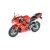 凯旋675摩托车模型汽车玩具车wl10-01威利(红色)