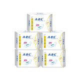 ABC日用纤薄棉柔表层卫生巾240mm含KMS 5包共40片包邮