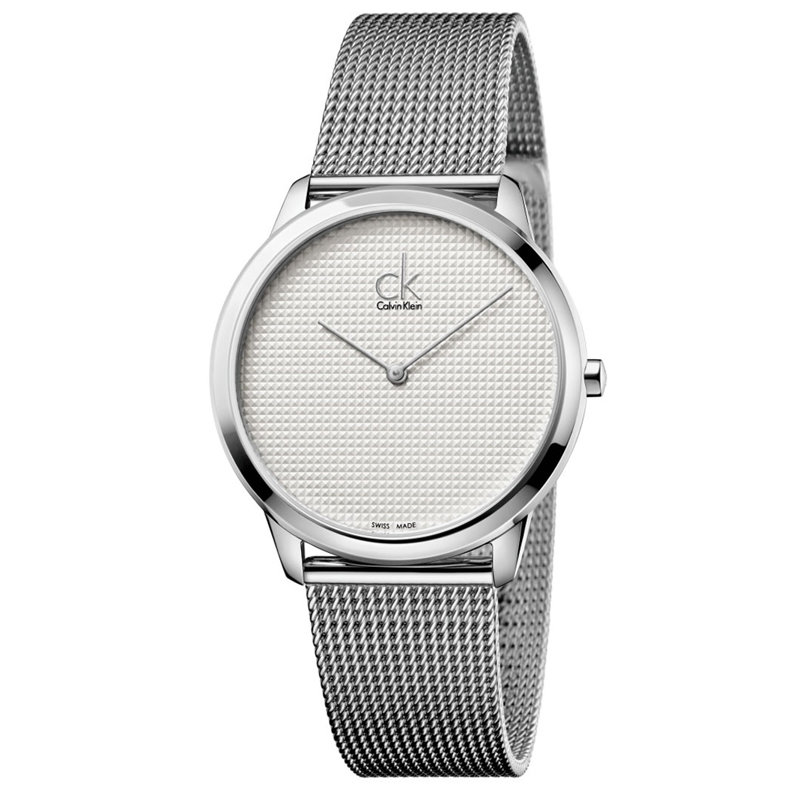 (calvinklein)手表 minimal系列 米兰编织带 石英男女表(k3m2112y)