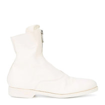 GUIDI白色皮革踝靴210-SOFT-HORSEFG-CO00T0238白 时尚百搭