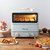 小熊（Bear）电烤箱 多功能家用迷你小型烘焙旋风式水浴蒸烤20L烘烤蛋糕面包饼干机 DKX-D20E1