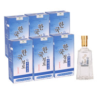 韩国风味白酒青露盒装烧酒清酒500ML39度国产(双支)