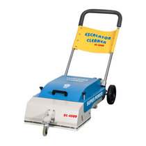超洁亮SC-450/450D电瓶式/电线式自动步梯清洁机 自动扶梯清扫机电梯扫地刷洗吸尘机(蓝色 450 电线式)