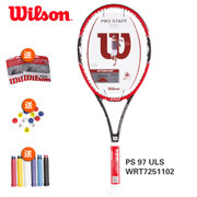 Wilson威尔胜 PRO STAFF费德勒全碳素专业网球拍明星网拍(T7251/PS 97ULS)