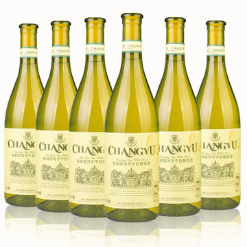 整箱特惠 *张裕干白葡萄酒 特选级雷司令干白葡萄酒750ml*6