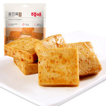 百草味烧烤味鱼豆腐185g 休闲零食豆干办公室小吃豆腐干辣条特产