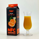 森美NFC橙汁 1.75L单盒 标准款 爱的滋味 零添加 100%鲜榨橙汁 冷鲜冷藏果汁