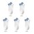 南极人袜子女士短袜浅口船袜可爱薄款春夏季日系夏天运动网红潮袜(拼接白 10双装)