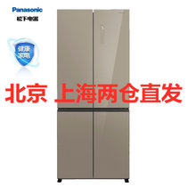 松下（Panasonic）NR-D501CN-XN 498升十字对开门 多门变频冰箱 微冻保鲜尊雅金
