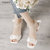 CaldiceKris （中国CK）绑带一字带珍珠高跟鞋女CK-X208(粉红色 38)