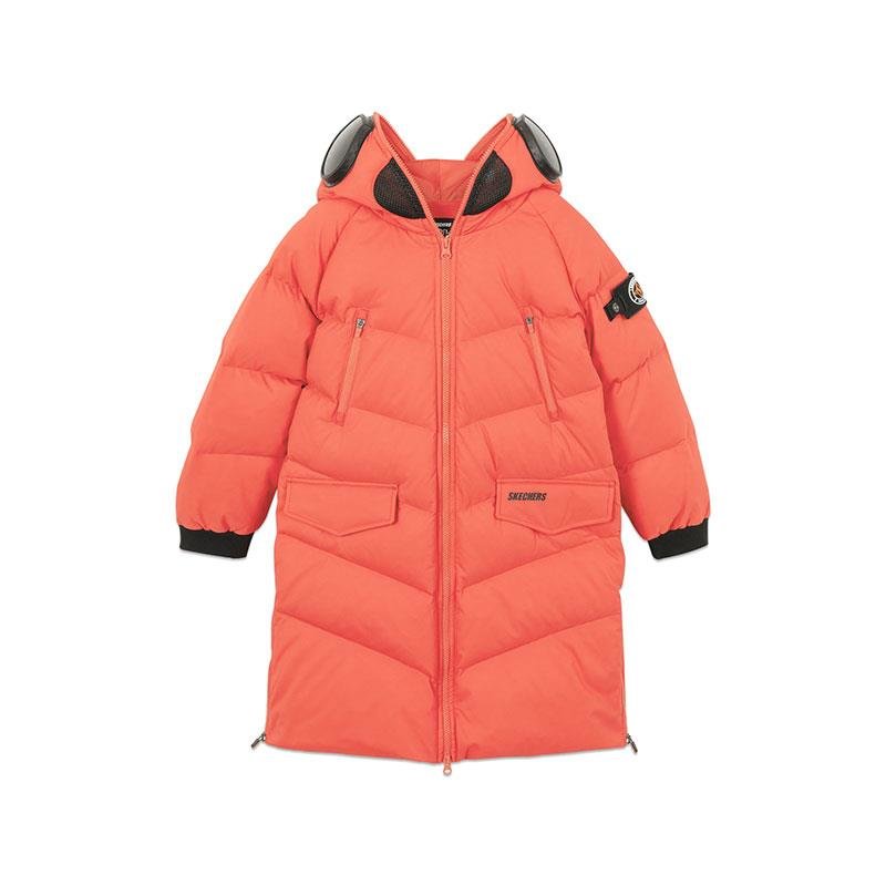 婴儿服饰skechers斯凯奇正品2020秋新款儿童舒适运动休闲羽绒服l420g