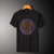 欧洲站美杜莎夏季2020新款潮流牌男士丝光棉烫钻短袖T恤大码体恤3(M 黑色)