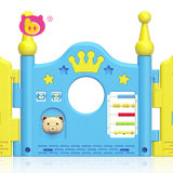 棒棒猪儿童游戏围栏单片 宝宝围栏防护爬行栏 婴儿塑料防护栏单片(城堡王国游戏门)