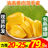 海南新鲜黄肉菠萝蜜10-40斤(20-25斤（中大果）)