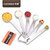 学厨 CHEF MADE 烘焙工具 6个刻度量勺量匙调理匙烘焙工具厨房配件304不锈钢WK9268 国美厨空间