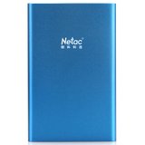 朗科（Netac）K132迷你移动硬盘（蓝色）（120G）