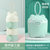 吉宝宝婴儿奶粉盒大容量便携式外出分装格米粉盒子辅食密封防潮罐(两个装（侧开款+大号绿色） 版本)