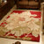 中式古典手工片剪新西兰羊毛地毯 客厅茶几毯(GH001红色)第2张高清大图