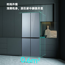532升变频风冷无霜十字双开门四门冰箱一级能效精控分储净味保鲜BCD-532WP9B