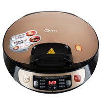 美的（Midea） JSN30T 电饼铛 卡其 速脆技术，匀热烤盘，电脑控制/定时断电/三段调温