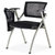 义好折叠椅写字椅活动椅软包椅D360+写字板-29(对公)