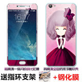 vivox7手机壳硅胶 步步高vivo x7保护套软潮男+送一体钢化...(X7女孩红裙 其他)
