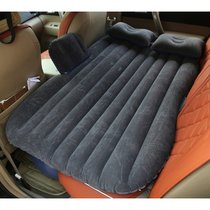 奥迪Q5车载充气床垫后排轿车SUV车气垫床后座椅车震床睡垫(1加厚版植绒送头枕黑色)