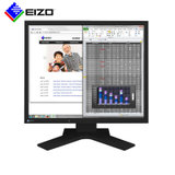 EIZO艺卓S1934 19英寸5:4方屏液晶显示器 护眼节能低耗 商用办公制表绘图医疗医用(黑)